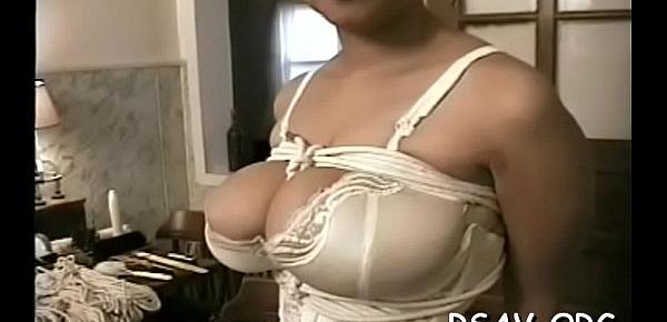  Huge tits on this chick get bounded taut and squeezed